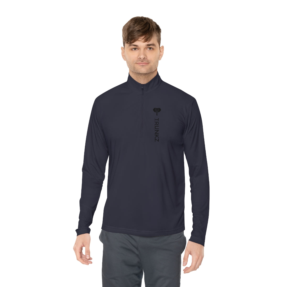 Men's quarter zip trunkz pullover