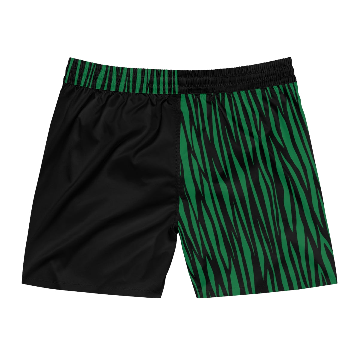 Men's 5" Lined Zebra Trunkz, Green