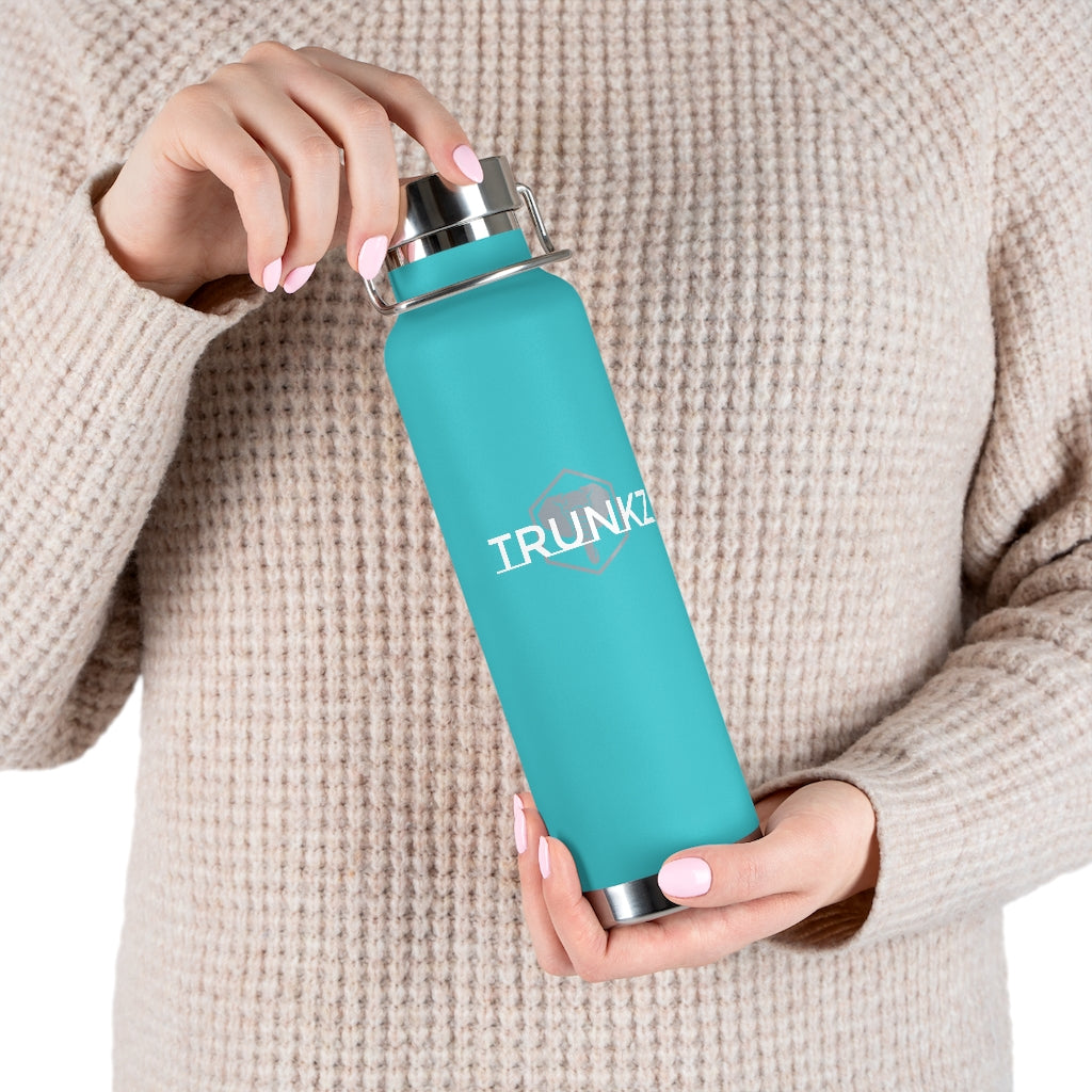 Trunkz Copper Vacuum Insulated Bottle, 22oz