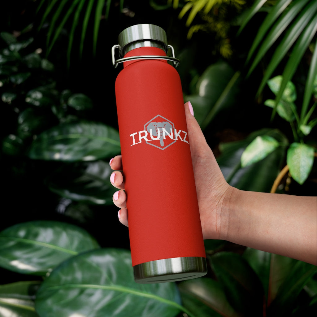 Trunkz Copper Vacuum Insulated Bottle, 22oz