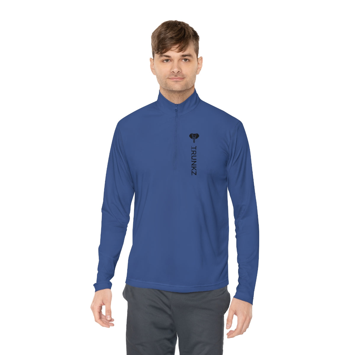 Men's quarter zip trunkz pullover