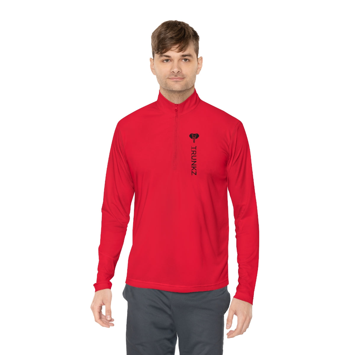 Men's quarter zip trunkz pullover