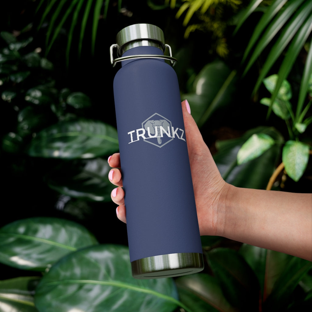 Trunkz Copper Vacuum Insulated Bottle, 22oz