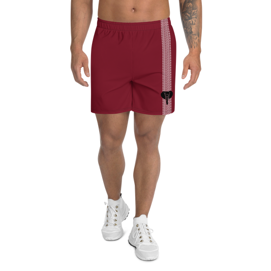 Men's Trunkz Pattern, Burgundy