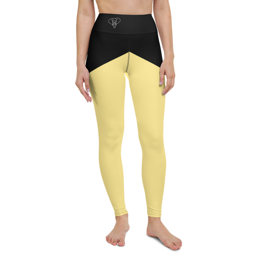 Trunkz High Waisted Split Leggings, ViVi Yellow