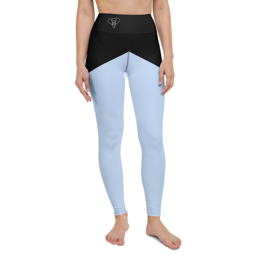 Trunkz High Waisted Split Leggings, Hawkes Blue