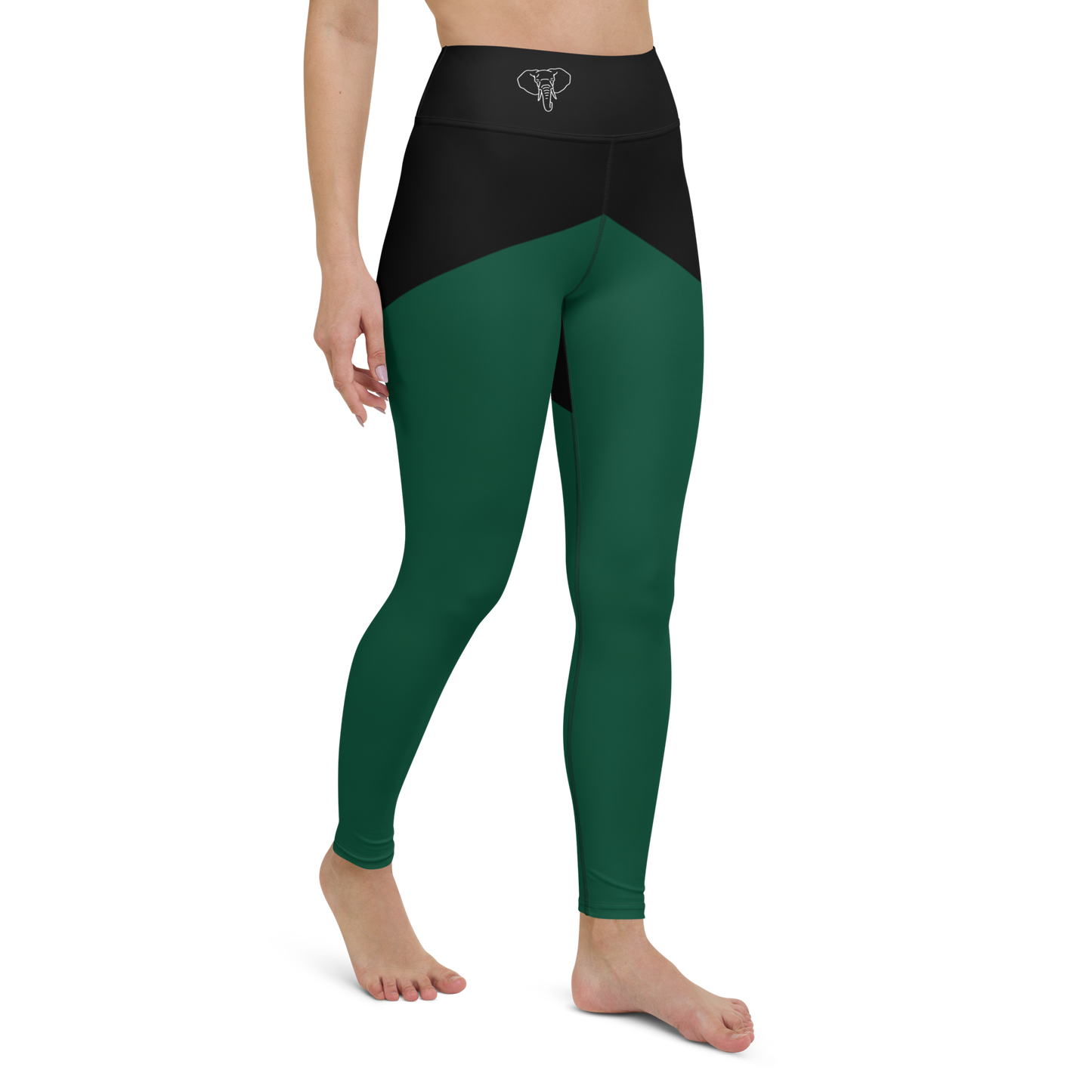 Trunkz High Waisted Split Leggings, BRG