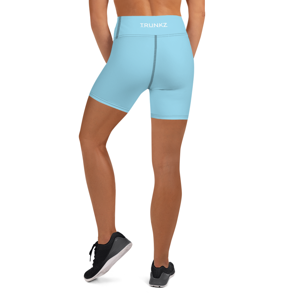 Women's Yoga Trunkz, Carolina Blue