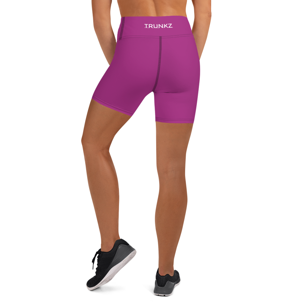 Women's Yoga Trunkz, Red Violet