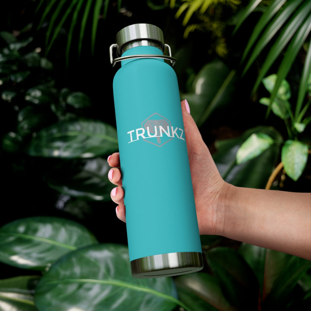 Trunkz Copper Vacuum Insulated Bottle, 22oz