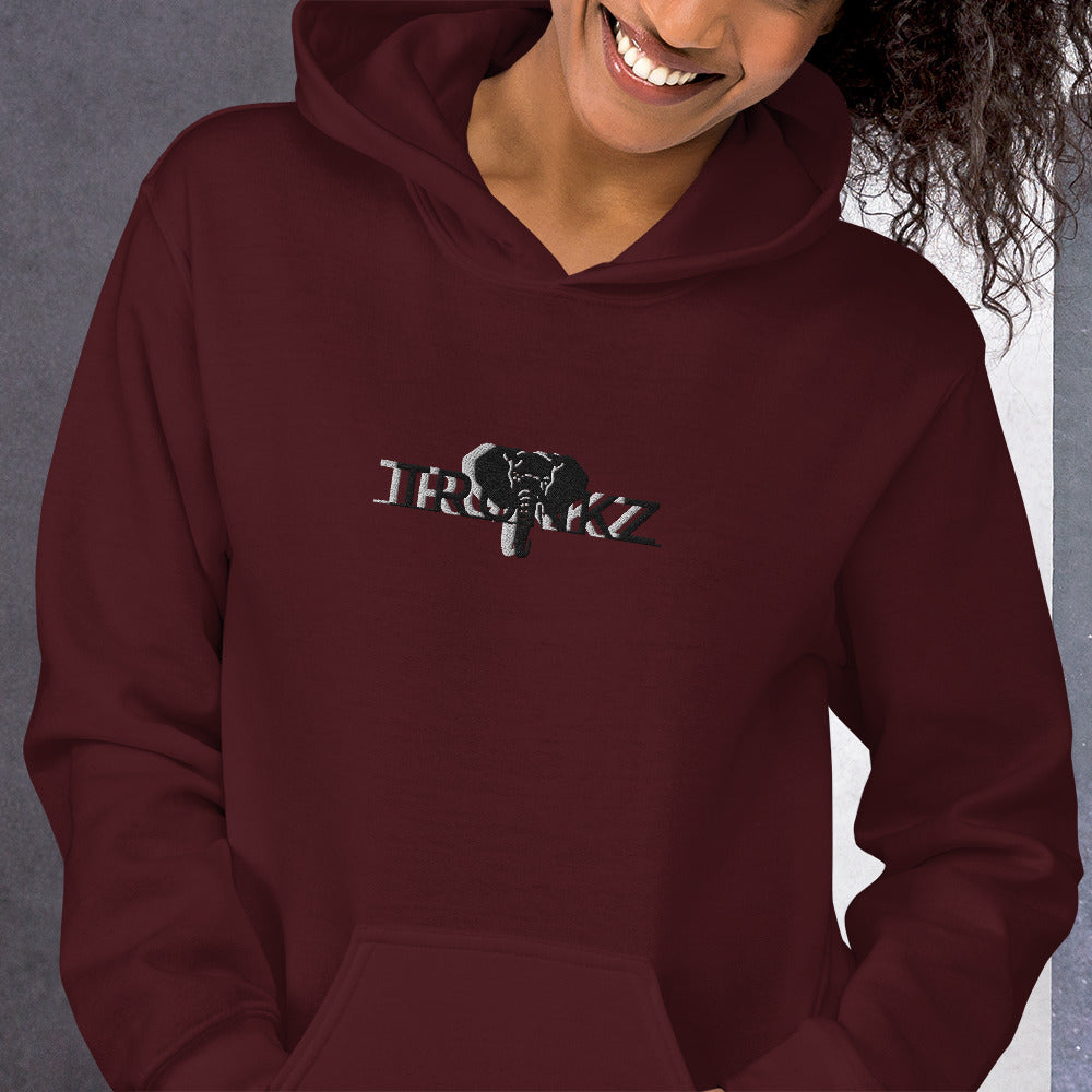 Women's Double Embroidered Trunkz Hoodie